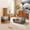 Gray#345, variant on All-Season Washable Pet Sofa Bed with Removable Cover – 4-Piece Bolster Cushion Set, Non-Slip Base, Soft Filling for Small Dogs and Cats, 50x40cm