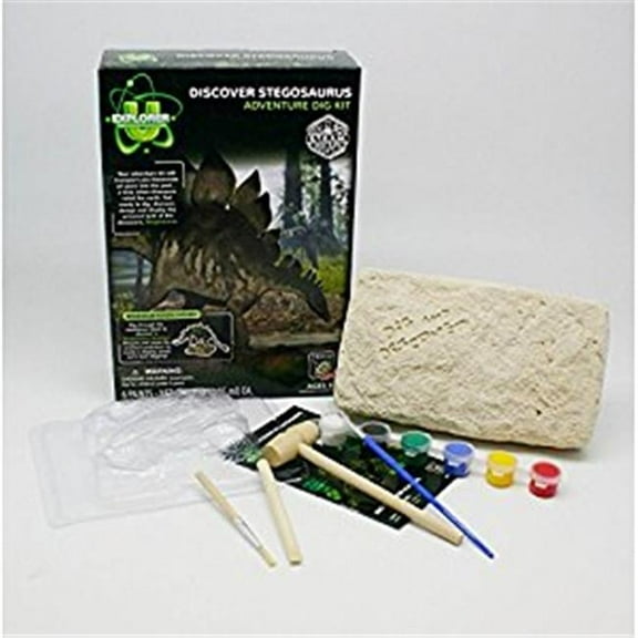Discover Stegosaurus Adventure Dig Kit by Tedco