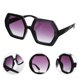 thumbnail image 3 of KAKOWELY 1 par de gafas de sol poligonales, elegantes y prácticas., 3 of 5