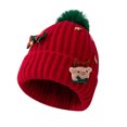 thumbnail image 2 of Xuety Santa Hats Knitted Christmas Hats Elf Decor Hat Funny Christmas Hats for Adults Christmas Party Gift, 2 of 7