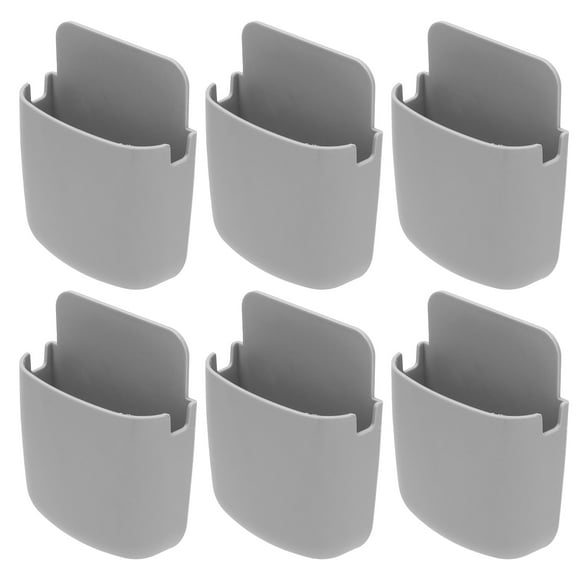 Soporte Para Control Remoto, 6 Juegos Caja De Control Remoto Duradera Montada En La Pared Para Sala De Estar Para Dormitorio Para Sala De Estudio