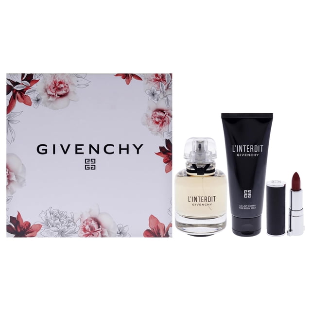 Set de regalo Perfume Givenchy LinterDit 80 ml eau de parfum 3 piezas