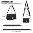 thumbnail image 3 of Bolso Travistar de piel sintética para mujer, color blanco, 3 of 7