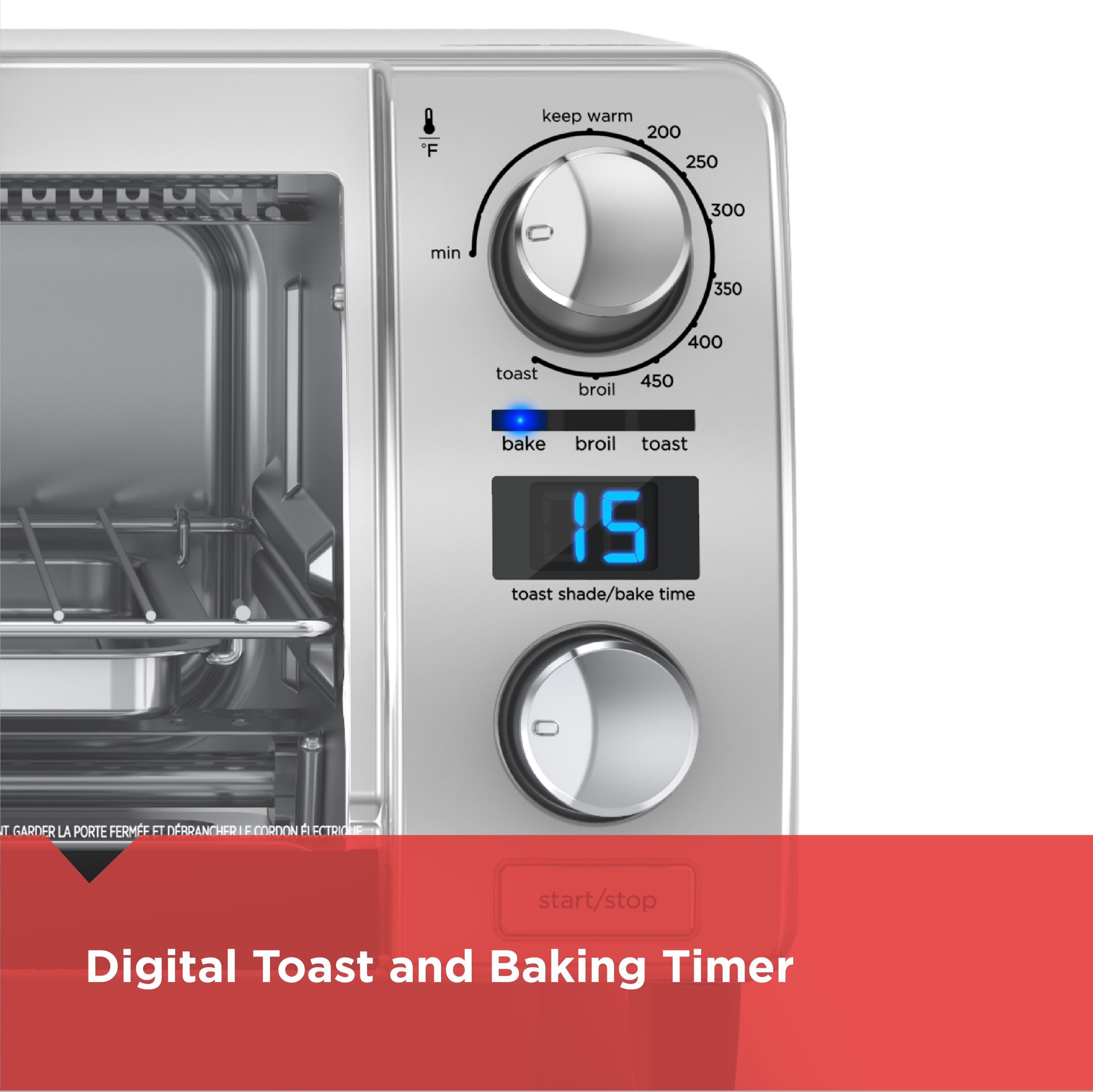 Kitchen & Dining Ovens & Toasters TOD1770G Stainless Steel BLACK+DECKER