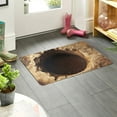 thumbnail image 4 of 3D Hole Rug - 3D Optical Illusion Rug, Optical Rug Bottomless Hole Doormat Indoor Outdoor Use, Non-slip Visual Illusion Doormat for Bedroom, Living Room, Porch, Terrace and Entrance Decor, 4 of 4