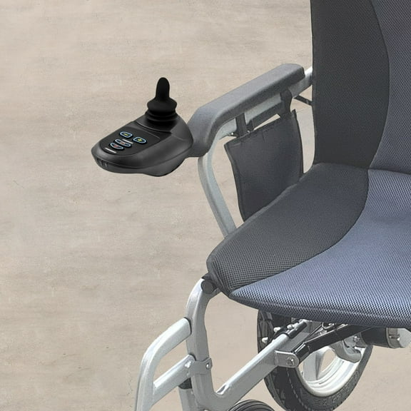 Electric Wheelchair Joystick Controller – 360° Omnidirectional Control, 50A Output, 5 Adjustable Speed Gears, Waterproof with Safety Features for Enhanced Mobility