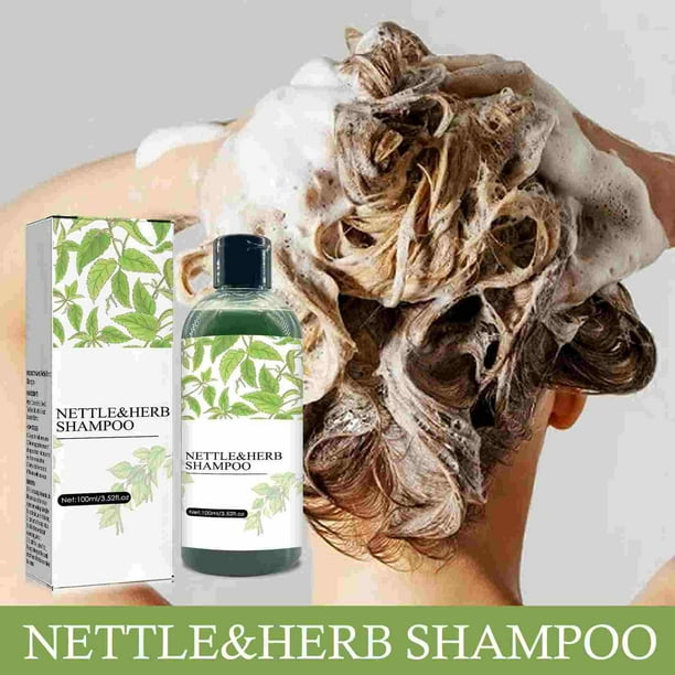 Champú De Hierbas Limpias Champú Botánico Para El Cabello Denso Champú Espeso Hidratante Y Reparador Del Cuero Cabelludo Nutritivo,100ml