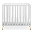 thumbnail image 4 of Delta Children Tucker Mini Baby Crib, Bianca White/Natural, 4 of 6