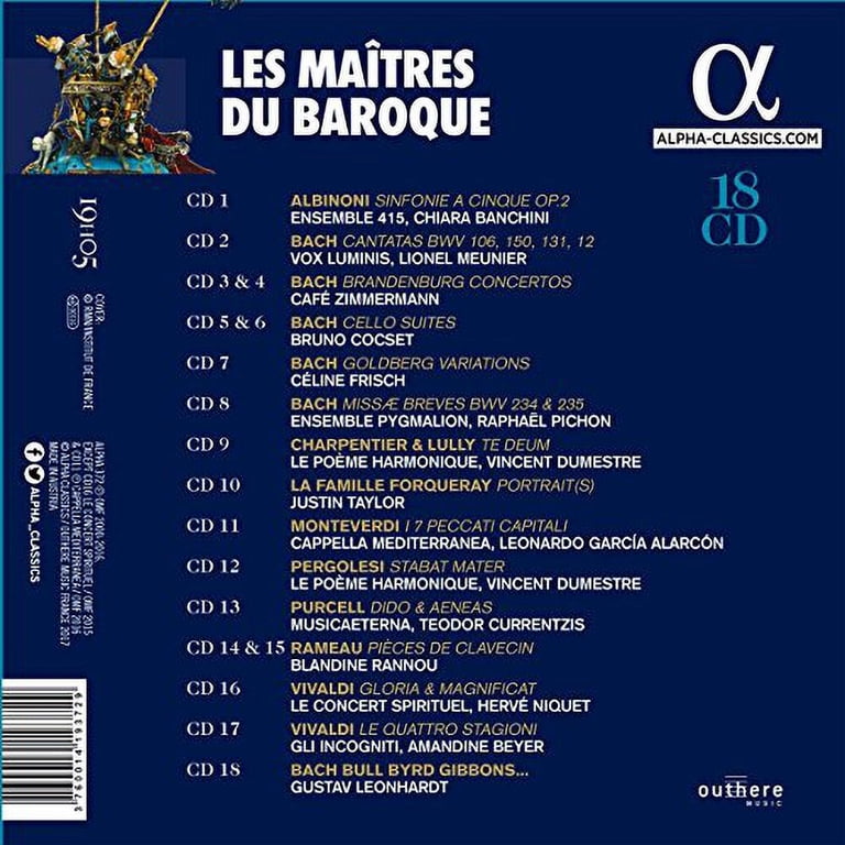 Bach,J.S. / Various - Les Maitres Du Baroque - Music & Performance 
