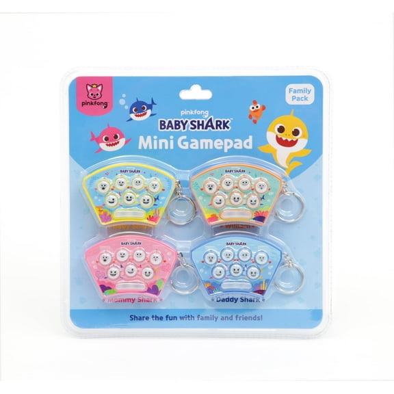 Baby Shark Mini Gamepad Family Pack (4)