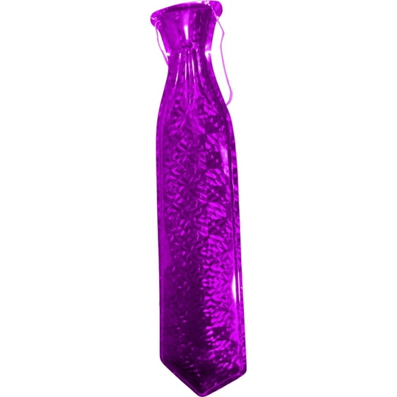 US Toy Purple Mylar Long Gangster Roaring 20s String Tie Costume Accessory