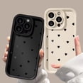 thumbnail image 2 of Funda de silicona líquida para iPhone 13 Fundas iPhone 15 14 16 Pro Max 11 12 Xs X XR 7 8 Plus SE2020 2022 Funda a prueba de golpes con forma de corazón, 2 of 5