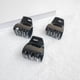 thumbnail image 1 of Paquete de 3 pinzas negras para cabello grueso, pinza para el cabello antideslizante para mujeres y niñas Luxe Mini Oval Jaw, 1 of 5