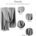 thumbnail image 3 of Bufanda Grande De Enrejado Cálido De Invierno Largo De Moda, 3 of 5