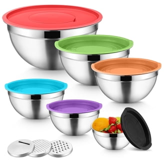Rosti Margrethe 3-Piece Steel Mixing Bowl Set | Sur La Table