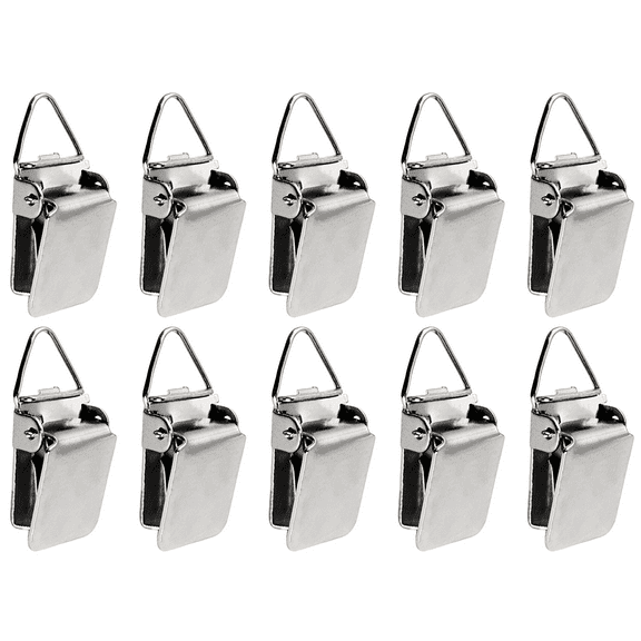 Wise Linkers Hanging Clips Pack Of 10 Triangle Back Medium Power For Tapestry Small Rugs,towel, Shawl And Paintings