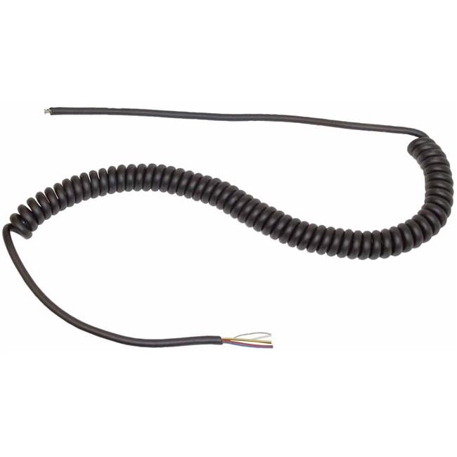 Astatic P417051100 6 ft. 6 Wire Replacement Microphone Cord for Tug9