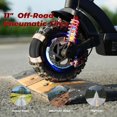 thumbnail image 3 of isinwheel GT2 Electric Scooter Adults 11" Off Road Tires, 800W Motor E-Scooter Up to 28 Miles Long Range, 28 MPH Top Speed, Foldable Commuting Scooter with Dual Brakes & Suspension, 3 of 10
