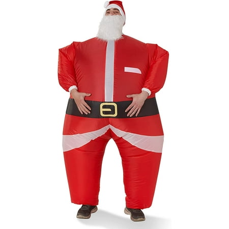 Fun inflatable Santa costume, perfect for Christmas parties and fancy ...