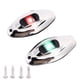 thumbnail image 5 of Luz de NaveGació de Botes, Lámparas de Señal de NaveGación Marina DC12V IP66 Visibilidad de Milla de Milla de Milla de color Verde IP66, 5 of 7