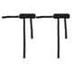 thumbnail image 2 of 2 uds correas de tobillo ajustables bandas de tobillo para levantamiento de pesas con mancuernas para entrenamiento de fuerza de extremidades de cadera negro, 2 of 8