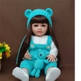 thumbnail image 1 of Muñecas Reborn realistas para bebés, juguete de bebé de silicona completo, vinilo de 50CM, muñeca de niña recién nacida, regalo de princesa para niños pequeños, 1 of 2