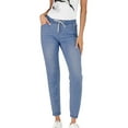 thumbnail image 1 of PEASKJP Womens Cargo Jeans Stretch Skinny Destroyed Ripped Distressed Jeans for Women, Light Blue L, 1 of 4