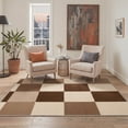 thumbnail image 3 of 8X10 Area Rugs Machine Washable Rugs for Living Room, Non Slip Throw Rug with Rubber Backing, Rug for Entryway、Bedroom、Kitchen、Floor and Dining Room, 3 of 6