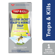 Enoz Trap N Kill Yellow Jacket Hornet and Wasp Trap with Bait