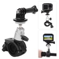 thumbnail image 4 of Bicycle Bracket, Soft Cushion Black Stable Camera Bike Bracket, for Motion Camera Action Camera, 4 of 8