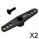 thumbnail image 1 of 2x RC Aleación 25T Dirección Servo Brazo Mejora 47mm Servo Cuerno para 6 RC Piezas de Juguete Modelo Accesorios 2 piezas, 1 of 8