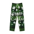 thumbnail image 4 of Balery Men'S Happy Easter Pants,Sleepwear Pants,Pajama Pants,Pj Bottoms Drawstring And Pockets-Large, 4 of 9