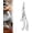1, variant on Stainless Steel Bone-Cut Kitchen Scissors, Heavy Duty Kitchen Scissors for Bone Cutting, with Spring Loaded Handle, for Meat Chicken Bone Fish Turkey Vegetables Seafood (1)