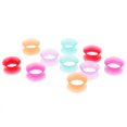 thumbnail image 2 of Milaget 10Pcs Solid Silicone Double Flared Plugs Ear Gauge Stretching Expander 14mm, 2 of 7