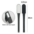 thumbnail image 2 of Luz de lectura llevada portátil recargable del tenedor de libro del USB negro de 200*26*10m m, 2 of 8