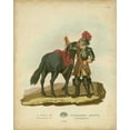 thumbnail image 2 of Meyrick 12x14 White Modern Wood Framed Museum Art Print Titled - Men in Armour VI, 2 of 4