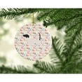 thumbnail image 2 of English Pointer Merry Christmas Ceramic Ornament 2.8 in x 2.8 in, 2 of 3