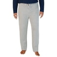 thumbnail image 4 of Eddie Bauer Men's Thermal Shirt Fleece Pants Lounge 2 Pc Set, Navy/Gray Medium, 4 of 5