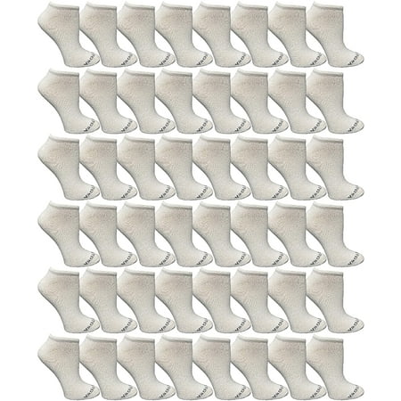 

48 Pairs of SOCKS NBULK Mens & Womens Thin Low Cut Ankle No Show Bulk Socks