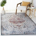 thumbnail image 3 of SAFAVIEH Tucson Soho Daven Traditional Machine Washable Area Rug, 6' x 9', Grey/Rust, 3 of 9