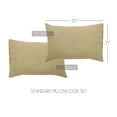 thumbnail image 6 of VHC Brands Prairie Winds Bedding Accessory, Set of 2- STANDARD (21x30), Green, 6 of 6