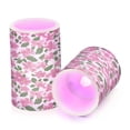 thumbnail image 2 of Electronic Candles Light Combination 3x5In, 3x4In Flameless Candles Plastic Festive Decoration Party Christmas Decoration Pink Cherry Blossom Pattern, 2 of 7