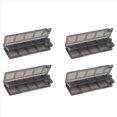 thumbnail image 1 of 4X Black Game Card Memory Card Case for,4 x 8 in 1 Game Card Case,black, 1 of 3