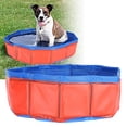 thumbnail image 4 of YIXIGGC Pet Cat Dog No Inflation PVC Bathtub Foldable Shower Water Pool Bathing Tub Supplyred XC921-13385, 4 of 9