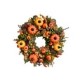 thumbnail image 1 of Coronas de otoño artificiales para puerta de entrada Corona rústica de otoño con calabaza, ramas de bayas, corona de Acción de Gracias Corona de otoño para puerta, 1 of 5