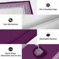 thumbnail image 6 of Dark Purple Greek Key Outdoor Rug for Patio/Deck/Porch, Non-Slip Large Area Rug 5 x 8 Ft, Geometric Greece Ancient Farmhouse Geo Indoor Outdoor Rugs Washable Area Rugs, Camping Rug Carpet Runner, 6 of 8