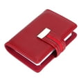 thumbnail image 3 of VIFER Card Wallet Mini Fashionable Credit Card Holder PU Leather Bank Card Business Card Case(Red), 3 of 8