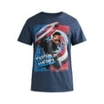 thumbnail image 5 of Marvel Captain America Men's & Big Men's Graphic Tee with Short Sleeves, Sizes S-3XL, 5 of 5