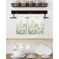 thumbnail image 3 of Light Green Eucalyptus Leaves Kitchen Dish Towels for Drying Dishes Set of 4, Watercolor Spring Summer Botanical Waffle Weave Microfiber Hand Tea Bathroom Towels Quick Dry & Absorbent Towel 15.7x23.6, 3 of 7