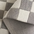 thumbnail image 6 of SAFAVIEH Martha Stewart Chelsea Checkered Area Rug, Grey/Ivory, 6' x 9', 6 of 8
